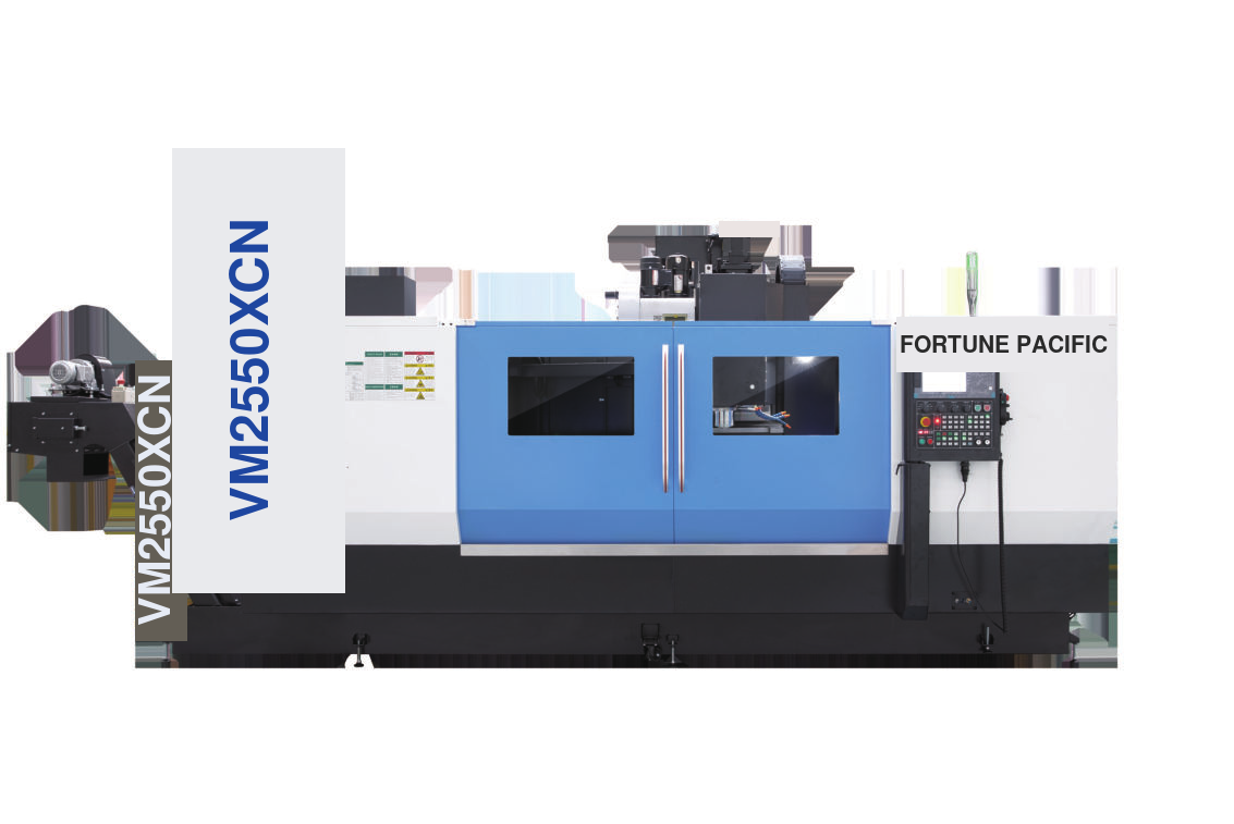 VM2550XCN vertical machining center by Fortune Pacific
