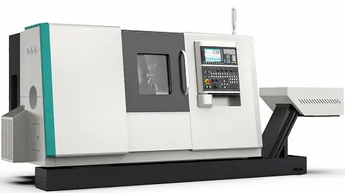 CNC580D Double Spindle Y axis CNC Turning Center