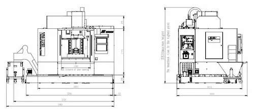 VM1160S Vertical Machining Center