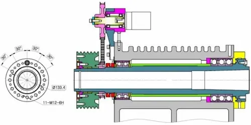 ST502SC Slant Inclined Bed CNC Lathe