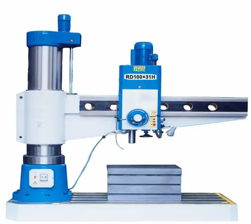 RD100X31H Hydraulic Lock Radial Arm Drilling Machine