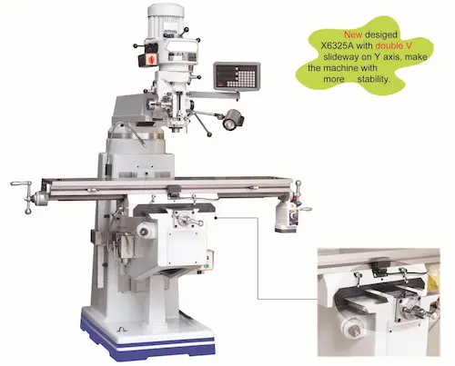 MF25ADV Universal Turret Milling Machine