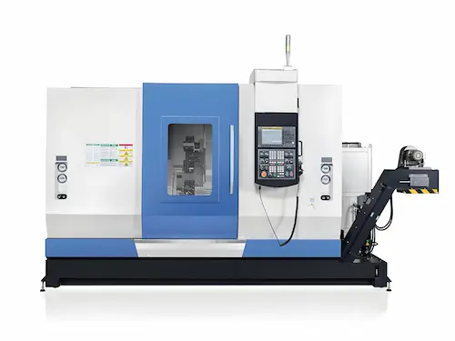 NLT322SY Double turret double spindle Turning Center